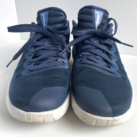 Nike Hyperdunk Low Midnight Navy Basketball Mens Shoes 844363-444 Size 8 - Picture 3 of 10
